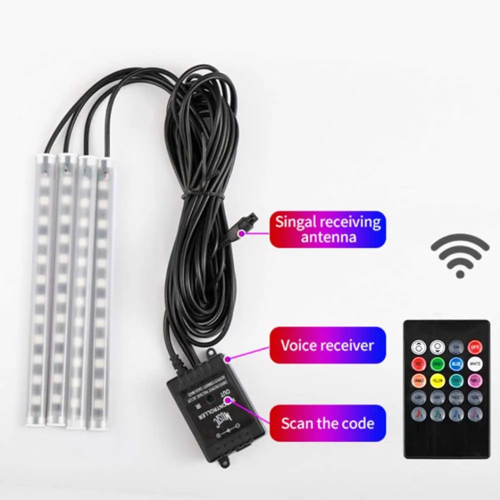 Автомобильная RGB светодиодсветодиодный декоративная световая лента с фотоэлементами, несколько режимов, автомобильное внутреннее декорат...
Автомобильная RGB светодиодсветодиодный декоративная световая лента с фотоэлементами, несколько режимов, автомобильное внутреннее декорат...