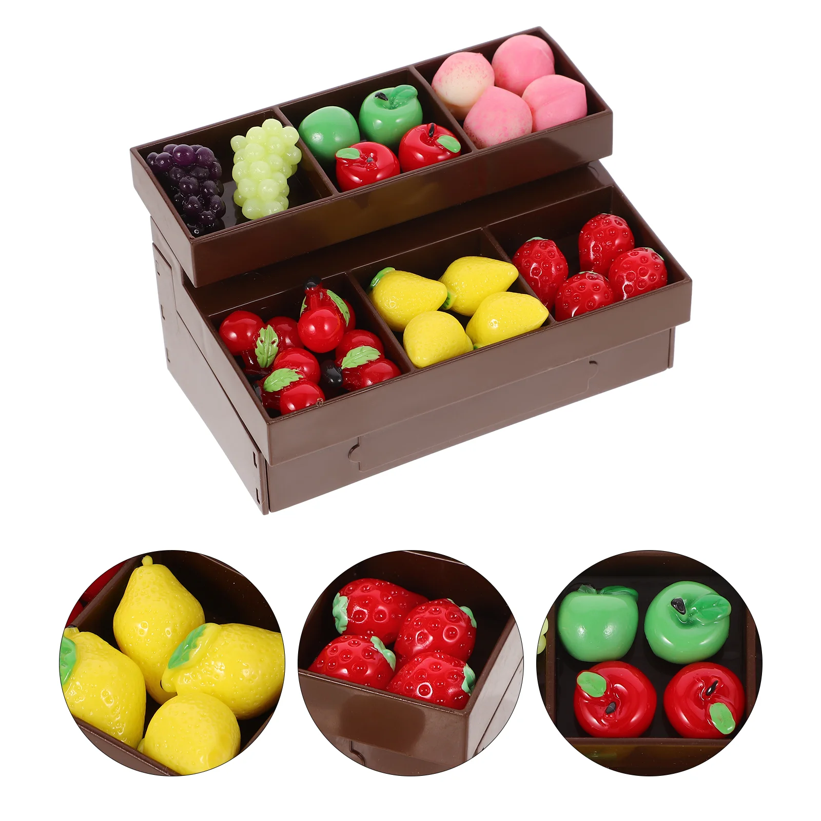 House Accessories Wear Resistant Mini Furniture Miniature Decor Display Rack Model Vegetable Stand 
House Accessories Wear Resistant Mini Furniture Miniature Decor Display Rack Model Vegetable Stand