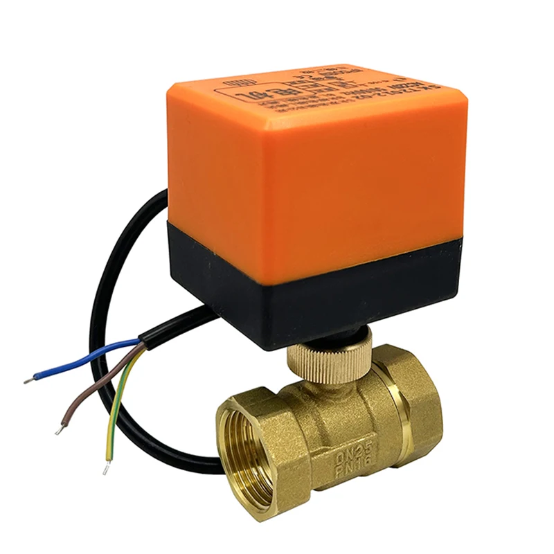 Электрический шаровой кран из латуни DN15 DN20 DN25
Электрический шаровой кран из латуни DN15 DN20 DN25