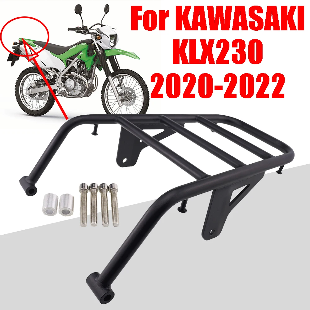 For Kawasaki KLX230 KLX 230 Motorcycle Accessories Rear Seat Luggage Rack Carrier Rack Top Box Shelf Support Holder Bracket
For Kawasaki KLX230 KLX 230 Motorcycle Accessories Rear Seat Luggage Rack Carrier Rack Top Box Shelf Support Holder Bracket