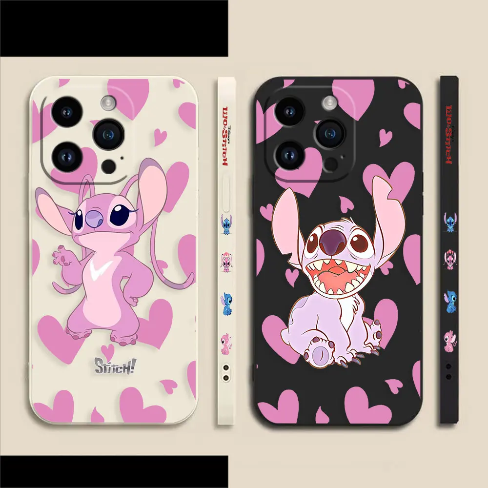Angel Lilo & Stitch Phone Case For Apple iPhone 14 13 12 11 Pro XS Max Mini X XR SE 7 8 6 6S Plus Colour Liquid Case Funda Shell 
Angel Lilo & Stitch Phone Case For Apple iPhone 14 13 12 11 Pro XS Max Mini X XR SE 7 8 6 6S Plus Colour Liquid Case Funda Shell