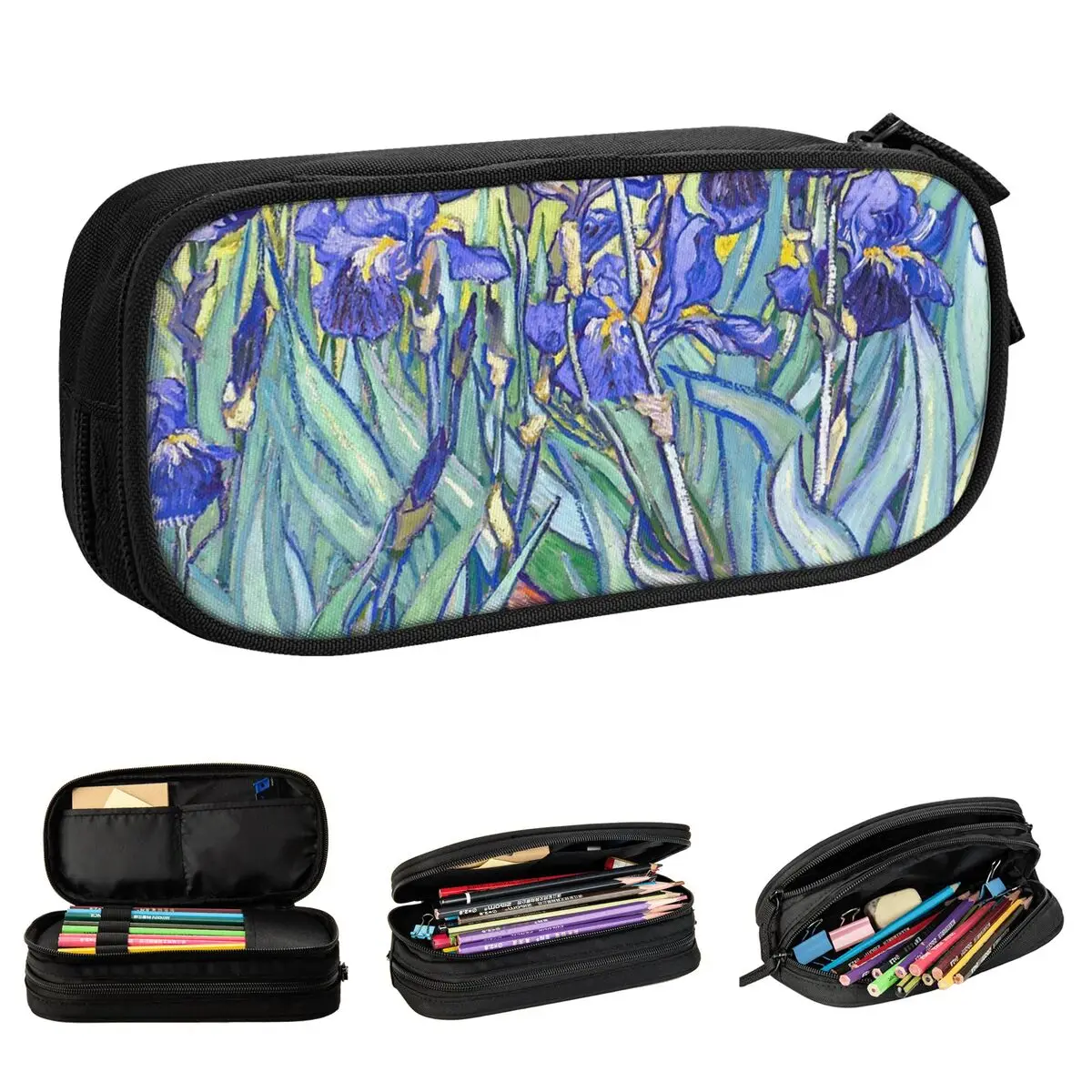 Vincent Van Gogh Irises Pencil Cases Art Flowers Painting Pen Bags Girls Boys Large Storage School Supplies Gift Pencil Box
Vincent Van Gogh Irises Pencil Cases Art Flowers Painting Pen Bags Girls Boys Large Storage School Supplies Gift Pencil Box