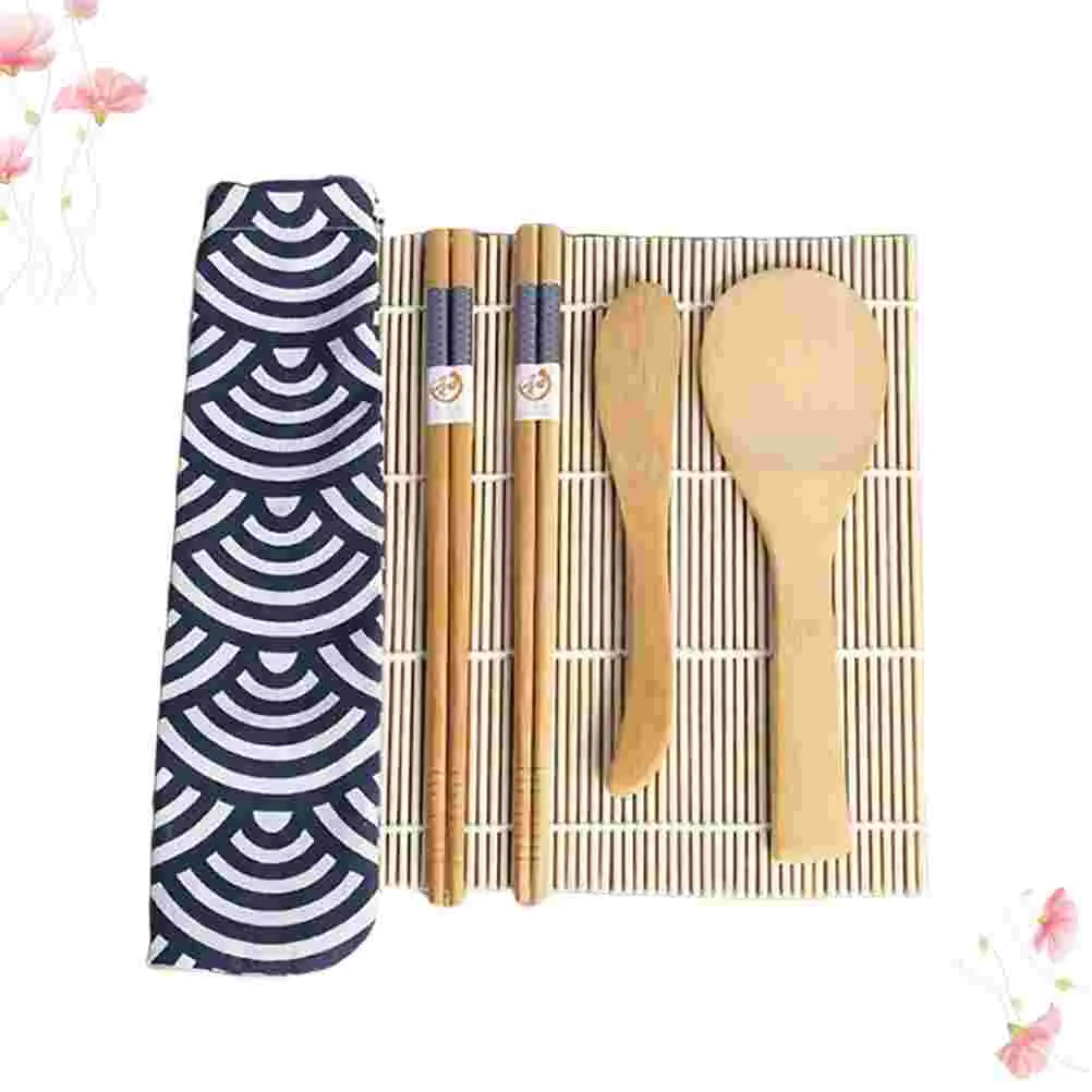 6pcs Rolling Mat Sushi Making Tool Sushi Rolling Mat Sushi Spreader Kitchen Utensil Sushi Chopsticks
6pcs Rolling Mat Sushi Making Tool Sushi Rolling Mat Sushi Spreader Kitchen Utensil Sushi Chopsticks
