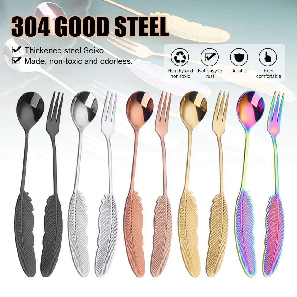 1PCS Stainless Steel Coffee Spoon Fork Ice Cream Dessert Spoon Tableware Spoon Fork Spoon Set Coffee Scoops Kitchen Gadgets
1PCS Stainless Steel Coffee Spoon Fork Ice Cream Dessert Spoon Tableware Spoon Fork Spoon Set Coffee Scoops Kitchen Gadgets