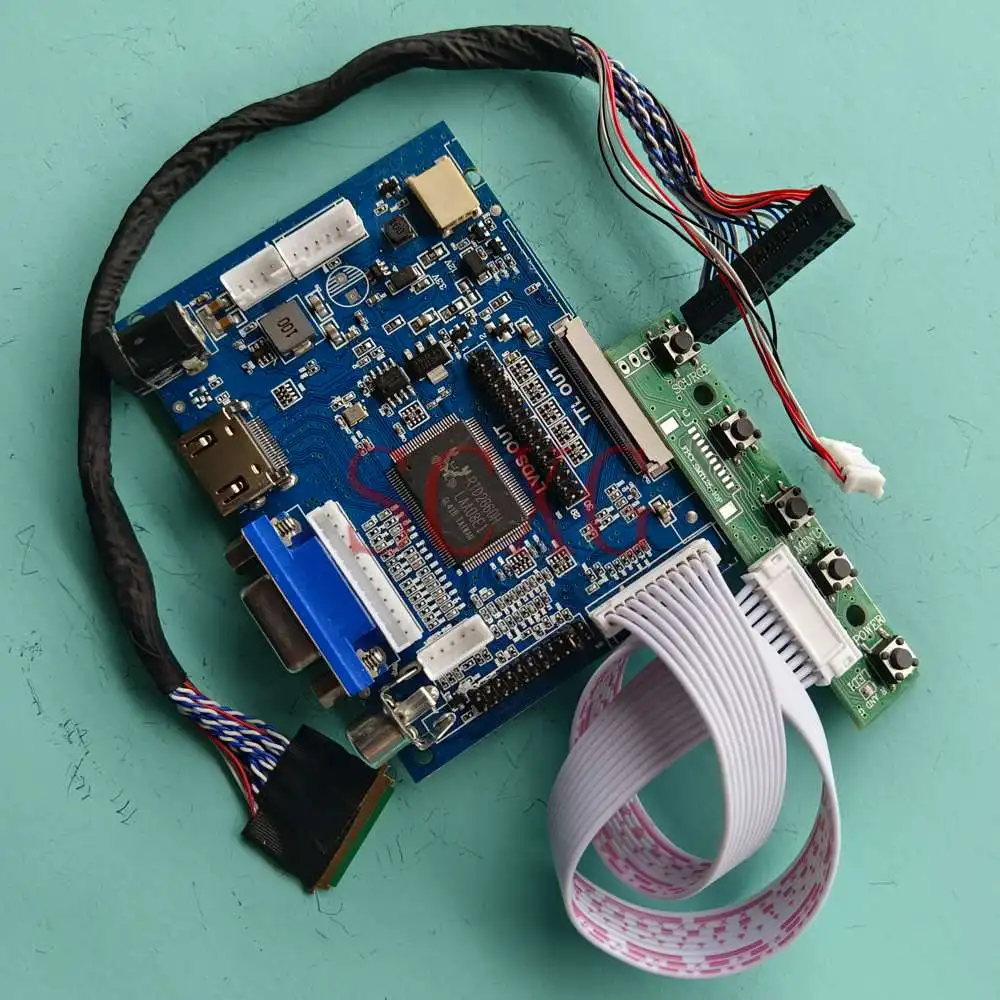 For LP156WH2-TLE1 40 Pin LVDS Laptops 15.6" 1366*768 VGA+2AV+HDMI-Compatible Kit DIY LCD Monitor Controller Board
For LP156WH2-TLE1 40 Pin LVDS Laptops 15.6" 1366*768 VGA+2AV+HDMI-Compatible Kit DIY LCD Monitor Controller Board