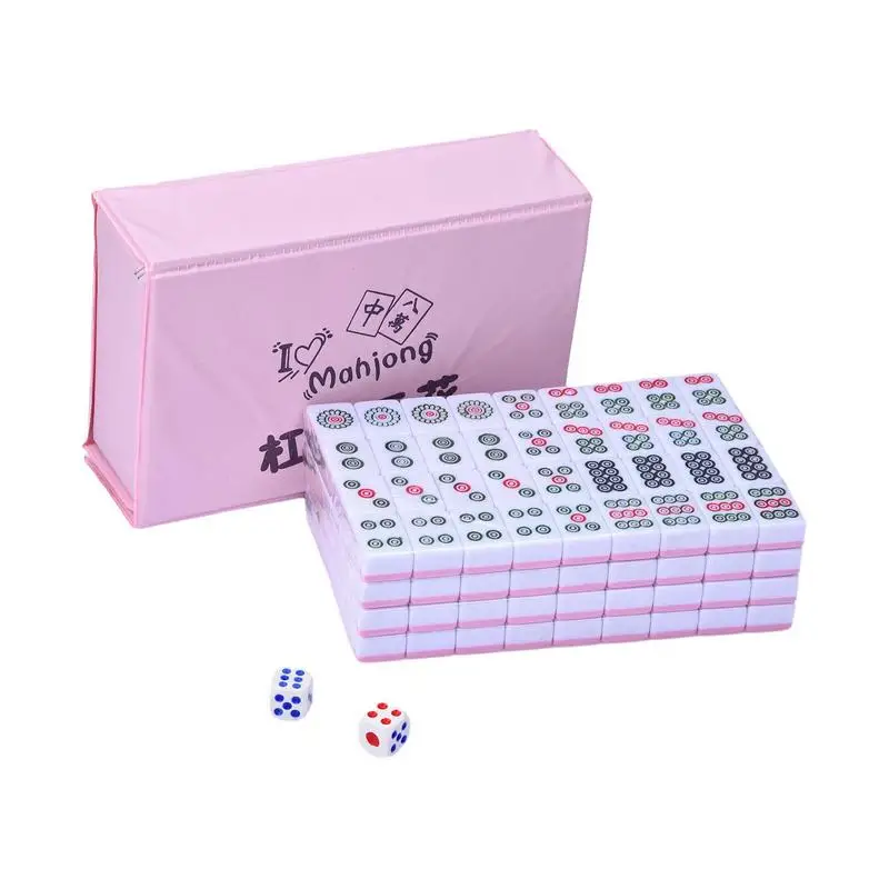 Mini Mahjong Game Chinese Traditional Board Game Portable Travel Mahjong Sets For Friend Family Party Leisure Game Xmas Gifts
Mini Mahjong Game Chinese Traditional Board Game Portable Travel Mahjong Sets For Friend Family Party Leisure Game Xmas Gifts