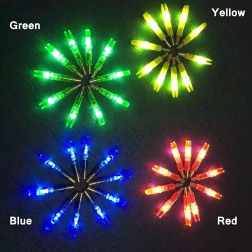 12Pcs Automatic LED Archery Arrows Lighted Nocks 6.2mm Arrow Nock Tail For Hunting Arrow Shaft Accessories High Quality
12Pcs Automatic LED Archery Arrows Lighted Nocks 6.2mm Arrow Nock Tail For Hunting Arrow Shaft Accessories High Quality