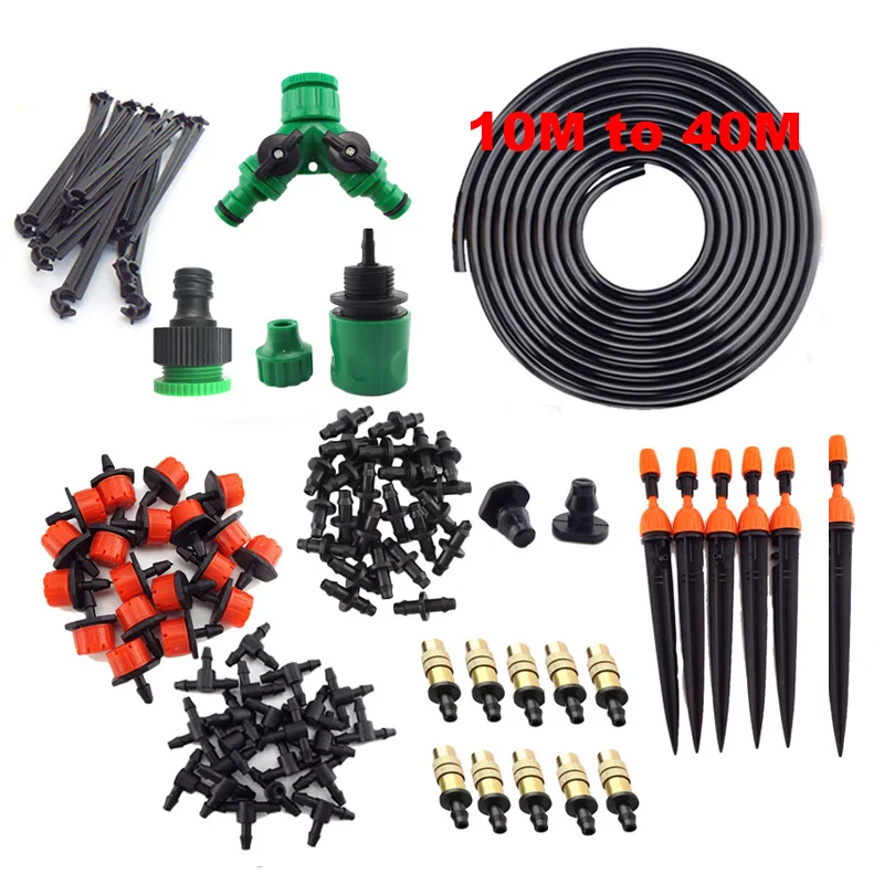 Micro Drip Irrigation Set DIY Garden Irrigation Spray Automatic Watering Hose System With Adjustable Dripper
Micro Drip Irrigation Set DIY Garden Irrigation Spray Automatic Watering Hose System With Adjustable Dripper