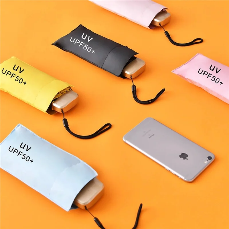 Tiny Ultra-light Mini Umbrella Female Umbrella Folding Sun Protection UV Protection Rain & Sun Pocket Vinyl Sun Umbrella
Tiny Ultra-light Mini Umbrella Female Umbrella Folding Sun Protection UV Protection Rain & Sun Pocket Vinyl Sun Umbrella