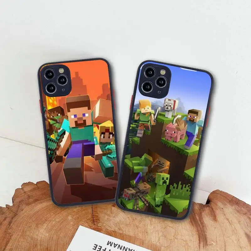 Game Video Mini World Phone Case For iphone 13 12 11 Pro Max Mini XS 8 7 Plus X SE 2020 XR Matte Transparent Cover
Game Video Mini World Phone Case For iphone 13 12 11 Pro Max Mini XS 8 7 Plus X SE 2020 XR Matte Transparent Cover