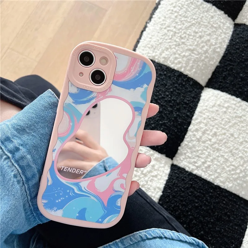 Fashion Mirror Watercolor Oil Painting Eugene Girl Soft Case For Iphone 11 12 13 Pro Max 7 8 Plus Xr X Xs Anti-drop Cover Fundas
Fashion Mirror Watercolor Oil Painting Eugene Girl Soft Case For Iphone 11 12 13 Pro Max 7 8 Plus Xr X Xs Anti-drop Cover Fundas