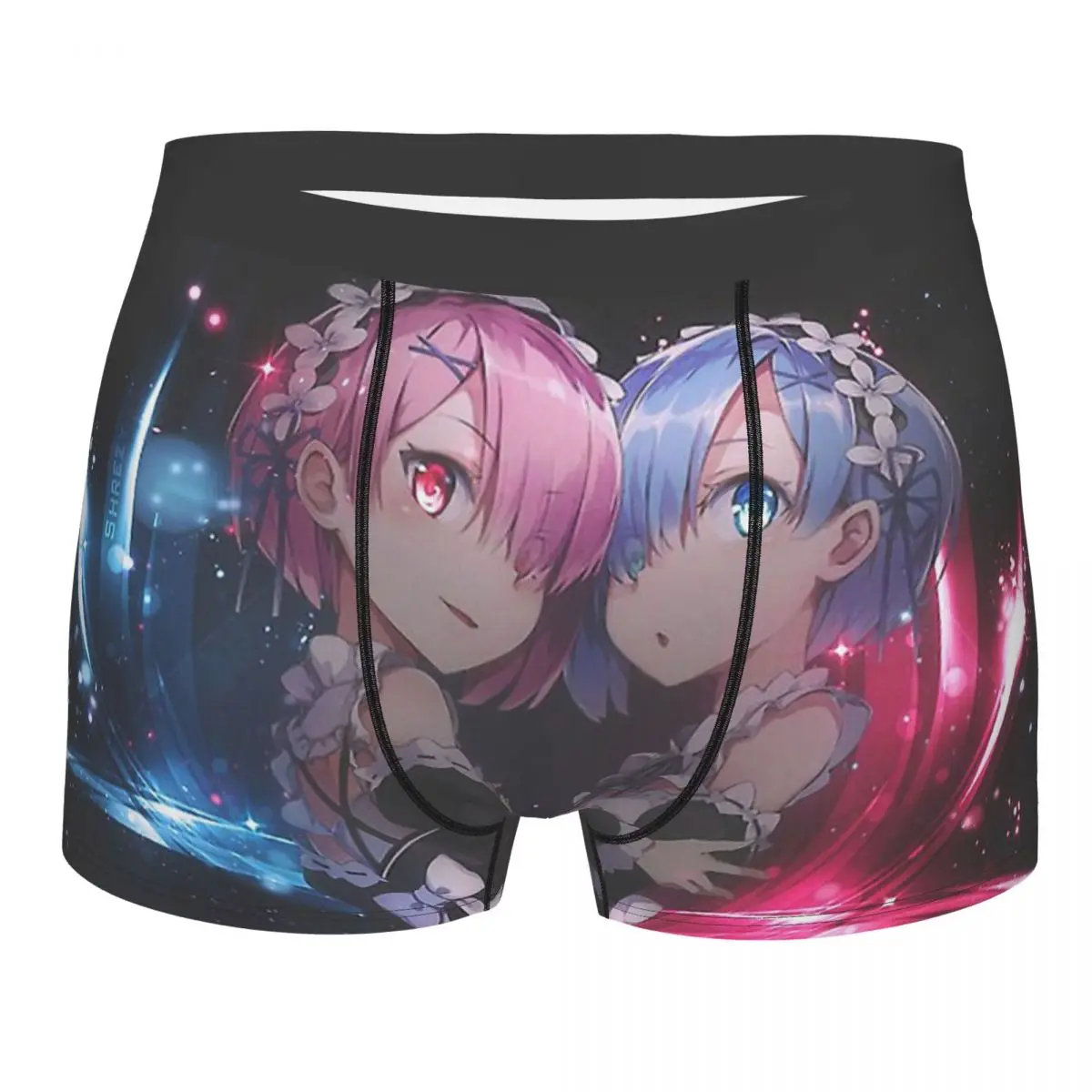 Трусы-боксеры мужские хлопковые, аниме Natsuki Subaru Ram And Rem (2), вентилируемые шорты, нижнее белье
Трусы-боксеры мужские хлопковые, аниме Natsuki Subaru Ram And Rem (2), вентилируемые шорты, нижнее белье
