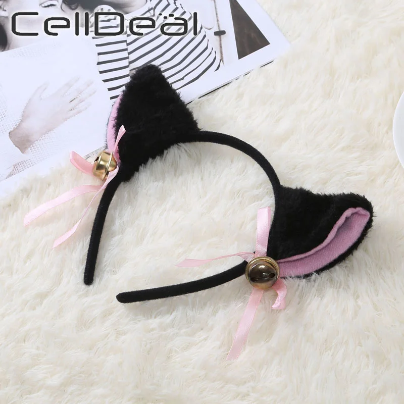 6 Colors Beautiful Masquerade Halloween Cat Ears Cosplay Cat Ear Anime Party Costume Bow Tie Bell Headwear Headband Anime
6 Colors Beautiful Masquerade Halloween Cat Ears Cosplay Cat Ear Anime Party Costume Bow Tie Bell Headwear Headband Anime