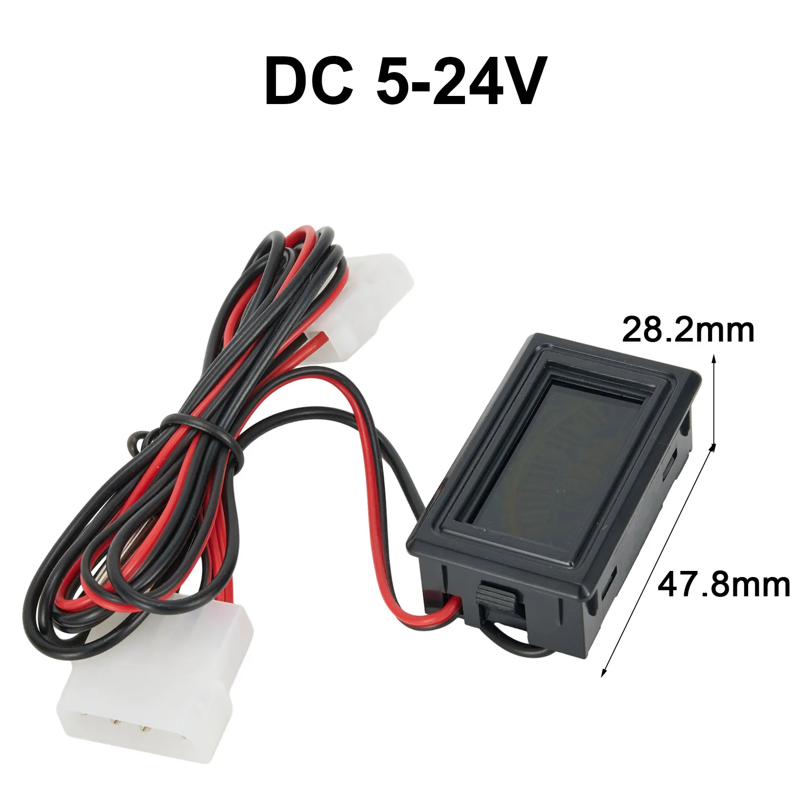 

1x Temperature Display Meter Car Auto Thermometer Temperature Gauge Meter Oil & Chargecooler Water Real-time Car Accessories