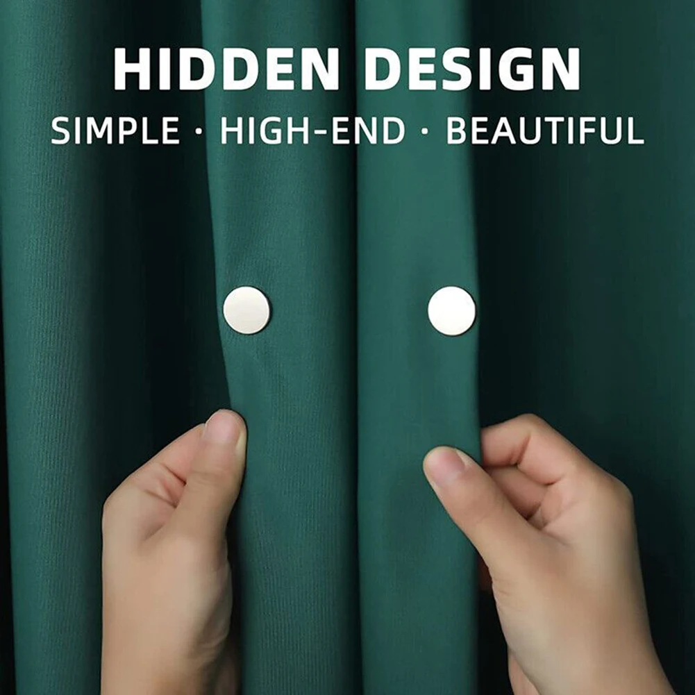 Brand New Button Accessories Closed Button Curtain Button Detachable For Curtain Close For Curtains Parts Silver
Brand New Button Accessories Closed Button Curtain Button Detachable For Curtain Close For Curtains Parts Silver