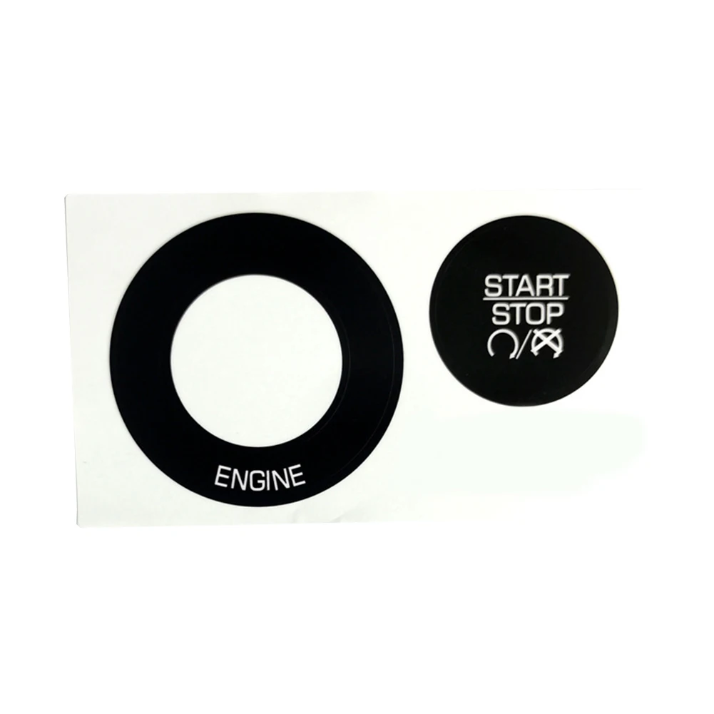 For Dodge 2011-2014 Engine Stop Start Switch Button Decal Kit Black Overlay, White Letters And Characters Durable And Practical
For Dodge 2011-2014 Engine Stop Start Switch Button Decal Kit Black Overlay, White Letters And Characters Durable And Practical