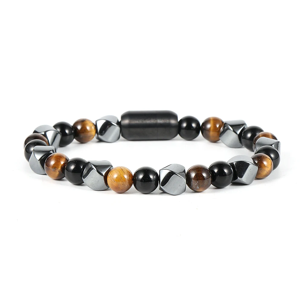 8mm Face Hematite Natural Smooth Round Stone Women Bracelet Turquoise Beads Stainless Steel Classic Couple Breslet Men Jewelry
8mm Face Hematite Natural Smooth Round Stone Women Bracelet Turquoise Beads Stainless Steel Classic Couple Breslet Men Jewelry