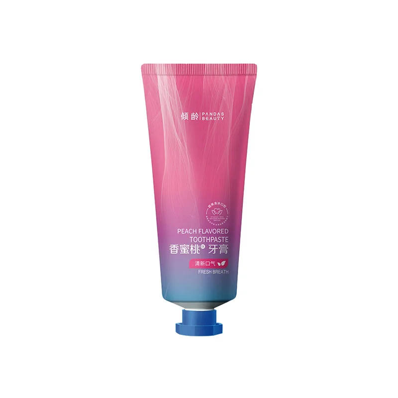 Peach Toothpaste Cleanses Teeth Stains Fresh Breath Squeezed Gum Toothpaste Mouth Whitening Foam Tooth Whitening Whitening
Peach Toothpaste Cleanses Teeth Stains Fresh Breath Squeezed Gum Toothpaste Mouth Whitening Foam Tooth Whitening Whitening