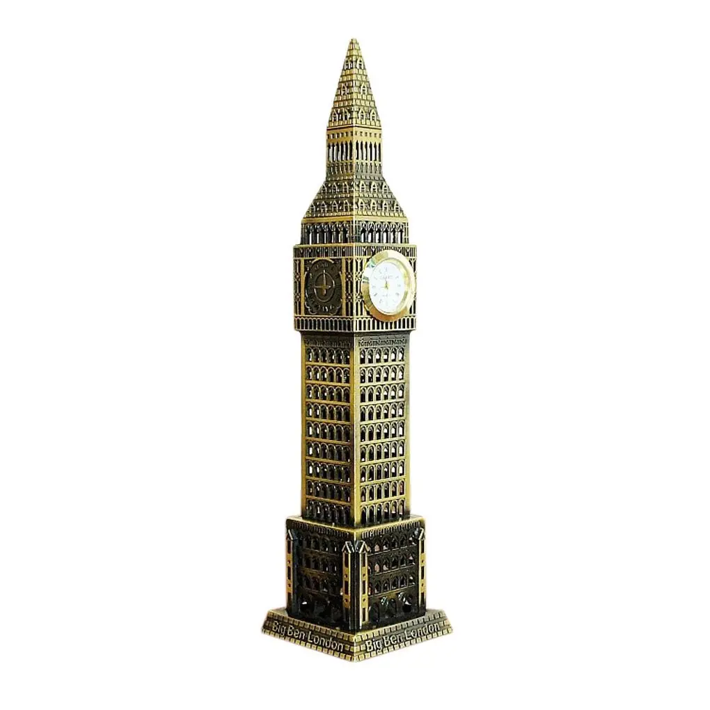 1pc Alloy Metal 3D Model London Big Ben Statue Souvenir Creative Gift Present Mini Crafts Figurines Home Accessories Decoration
1pc Alloy Metal 3D Model London Big Ben Statue Souvenir Creative Gift Present Mini Crafts Figurines Home Accessories Decoration
