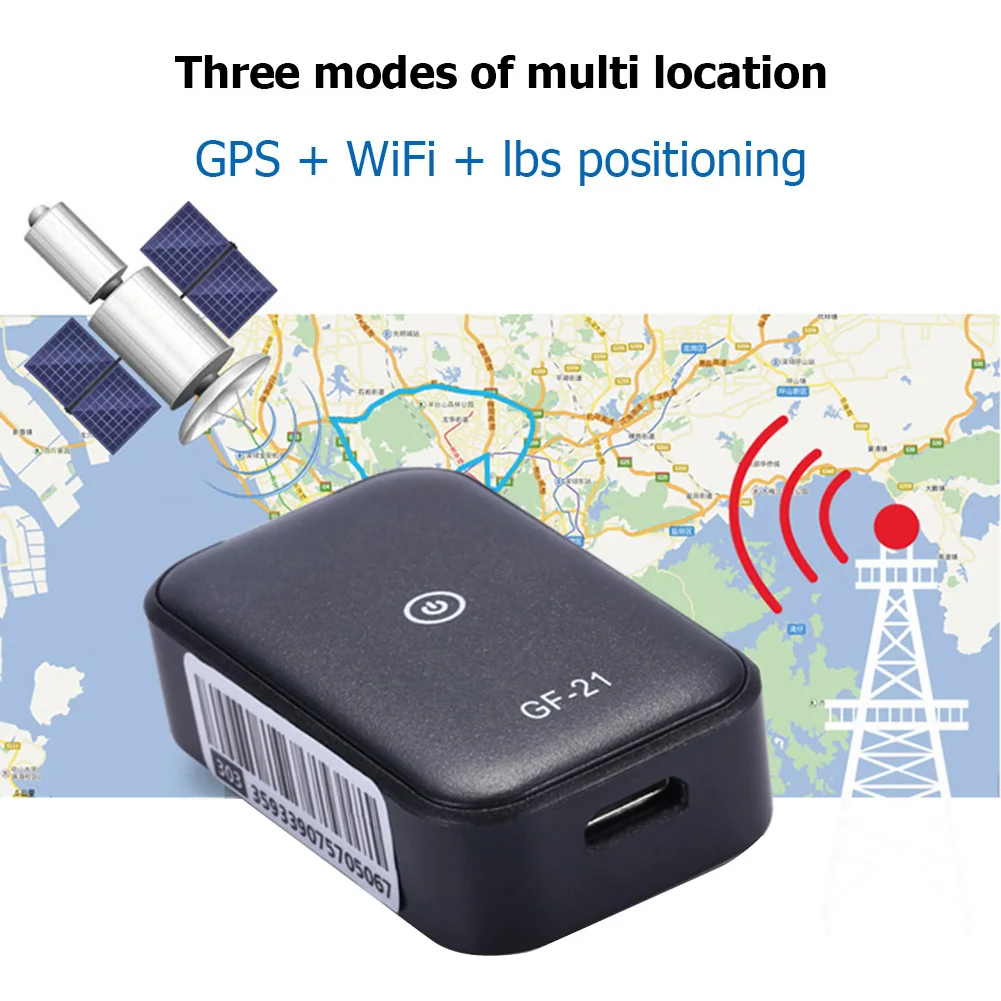 GF21 Mini GPS Real Time Car Tracker Anti-Lost Device Voice Control Recording Locator High-definition Microphone WIFI+LBS+GPS
GF21 Mini GPS Real Time Car Tracker Anti-Lost Device Voice Control Recording Locator High-definition Microphone WIFI+LBS+GPS