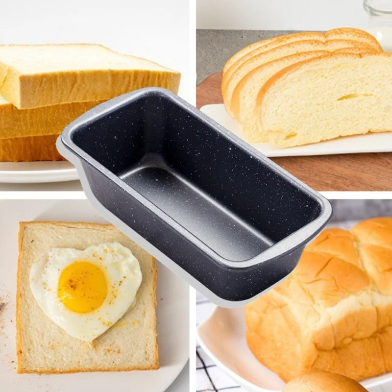 

Rectangular Toast Box Carbon Steel Non-Stick Bakeware Cheese Loaf Pan Homemade Baking Roast Brownie Bread Mold Cake Moulds Molds