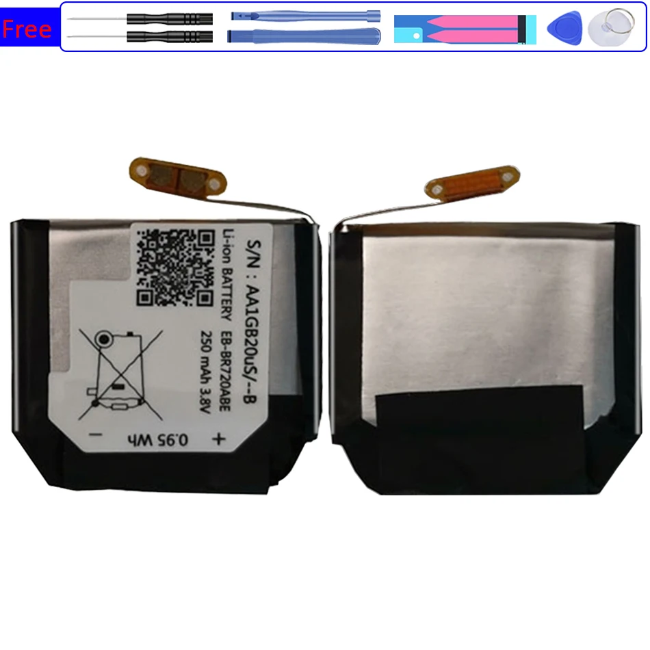 Battery EB-BR720ABE 250mAh For Samsung Gear S2 S 2 Classic R732 BR720 Batterie High Quality Battery Li-polym Bateria +Tools
Battery EB-BR720ABE 250mAh For Samsung Gear S2 S 2 Classic R732 BR720 Batterie High Quality Battery Li-polym Bateria +Tools
