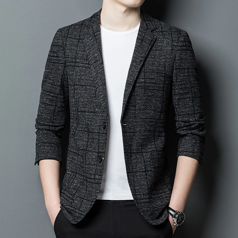 Blazer Men Fashion Casual Blazer Men Wedding Costume Single Breasted Slim Blazer Formal Evening Dress Men's Luxury Suit Jacket
Blazer Men Fashion Casual Blazer Men Wedding Costume Single Breasted Slim Blazer Formal Evening Dress Men's Luxury Suit Jacket