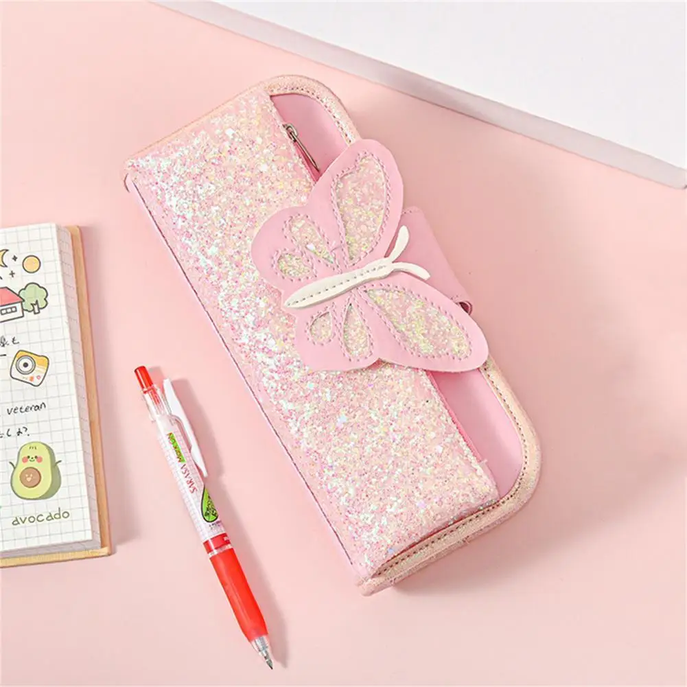 Pen Bag Excellent Water-Resistant Girl Cute Pencil Pen Storage Pouch Multipurpose Wear Resistant Stationery Bag 
Pen Bag Excellent Water-Resistant Girl Cute Pencil Pen Storage Pouch Multipurpose Wear Resistant Stationery Bag