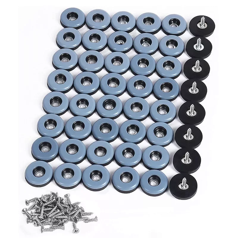 48Pcs Furniture Gliders PTFE Easy Moving Sliders with Screw Floor Protector for Tiled Hardwood Floors(25Mm Round)
48Pcs Furniture Gliders PTFE Easy Moving Sliders with Screw Floor Protector for Tiled Hardwood Floors(25Mm Round)