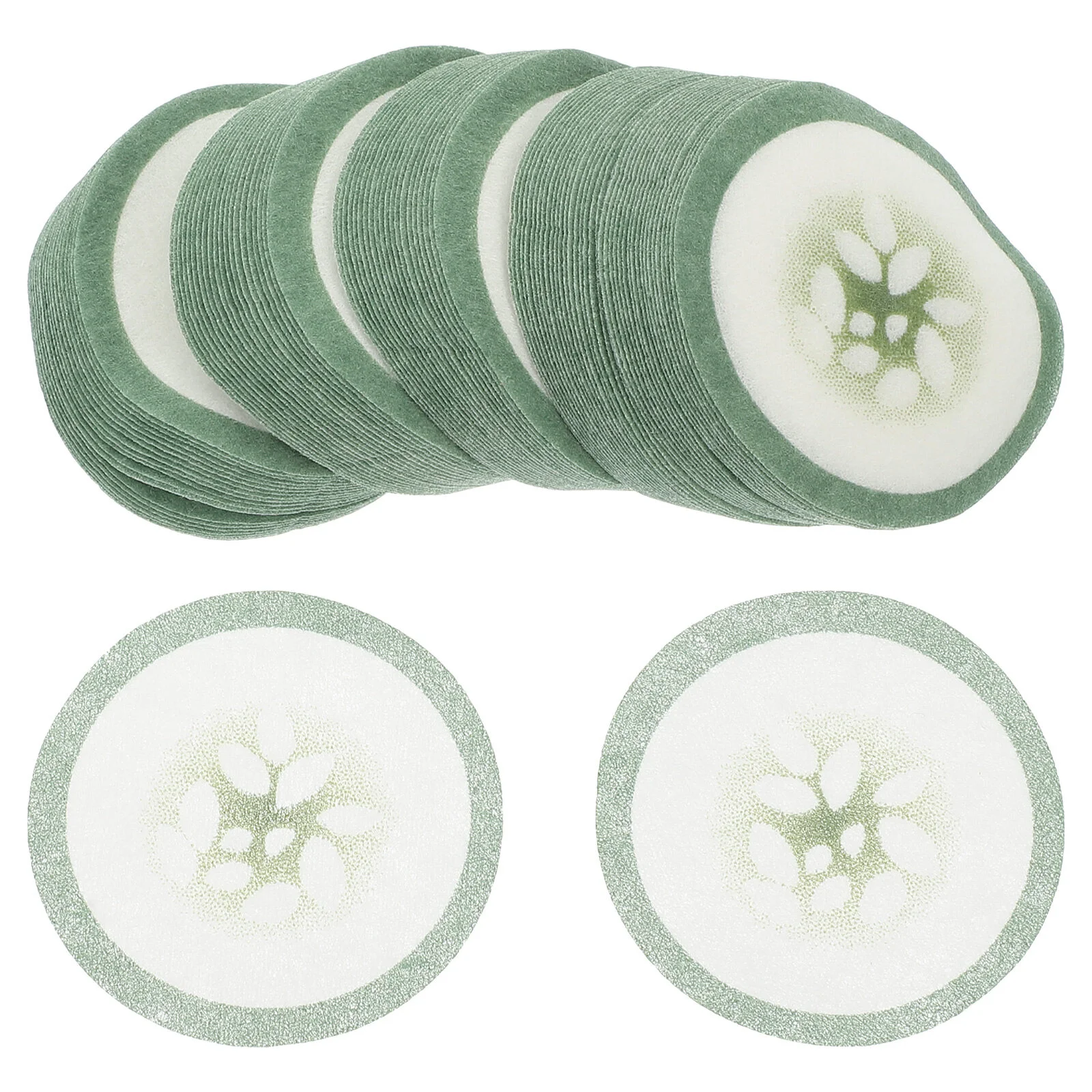 100 Pcs Eye Mask Care Moisturizing Film Paper Facial Tools Skin Dry Green Cucumber Printed Patch Hydrating Face Disposable
100 Pcs Eye Mask Care Moisturizing Film Paper Facial Tools Skin Dry Green Cucumber Printed Patch Hydrating Face Disposable