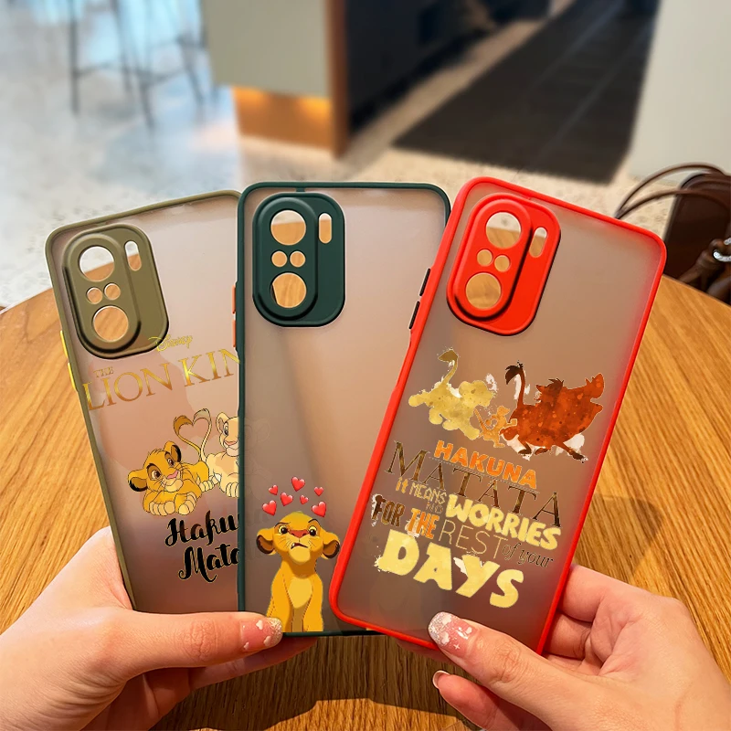 The Lion King Disney For Xiaomi Redmi Note 11 10 10S 9T 9S 9 8 Pro 5G 7 6 5 5A Prime Frosted Translucent Soft Phone Case
The Lion King Disney For Xiaomi Redmi Note 11 10 10S 9T 9S 9 8 Pro 5G 7 6 5 5A Prime Frosted Translucent Soft Phone Case