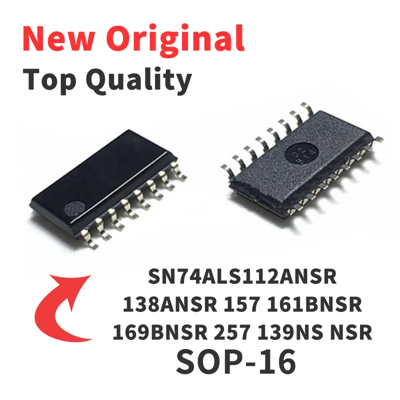 

5PCS SN74ALS112ANSR SN74ALS 138ANSR 157 161BNSR 169BNSR 257 139NSR NSR SOP16 SMD SOP-16 Chip IC Brand New Original