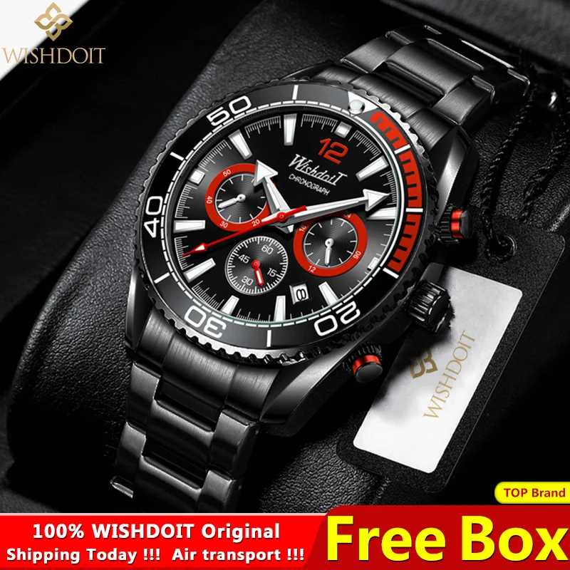 2021 New Fashion Mens Watches Black Stainless Steel Top Brand Luxury Sports Chronograph Quartz Watch Men Relogio Masculino
2021 New Fashion Mens Watches Black Stainless Steel Top Brand Luxury Sports Chronograph Quartz Watch Men Relogio Masculino