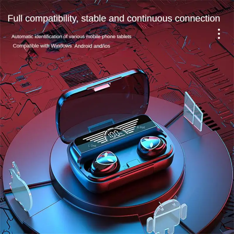 Wireless Earphone Hifi Sound Quality No Fear Of Noise Wireless Headset Intelligent Noise Reduction 5 Waterproof Strong Bass
Wireless Earphone Hifi Sound Quality No Fear Of Noise Wireless Headset Intelligent Noise Reduction 5 Waterproof Strong Bass