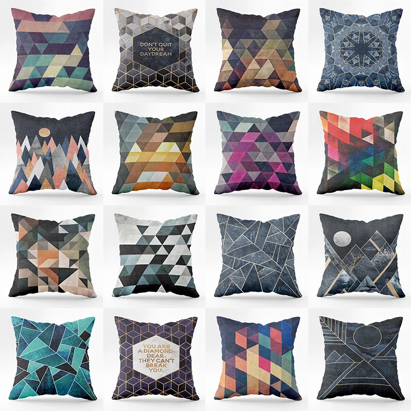 Abstract Geometric Print Pillowcase Living Room Sofa Lying Pillow Waist Cushion Home Creative Decoration
Abstract Geometric Print Pillowcase Living Room Sofa Lying Pillow Waist Cushion Home Creative Decoration