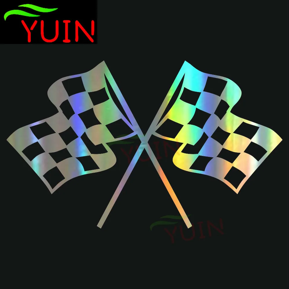 Personality Car Sticker Checkered Flag Racing Decoration Decals Fashion PVC Windows Trunk Auto Accessories Sunscreen Stickers
Personality Car Sticker Checkered Flag Racing Decoration Decals Fashion PVC Windows Trunk Auto Accessories Sunscreen Stickers