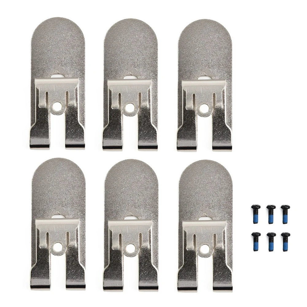 6pcs Belt Clip With Screw N435687 Belt Hook Clips For DCF620 DCF620B DCF622 Drywall Screwgun Power Tool Accessories
6pcs Belt Clip With Screw N435687 Belt Hook Clips For DCF620 DCF620B DCF622 Drywall Screwgun Power Tool Accessories