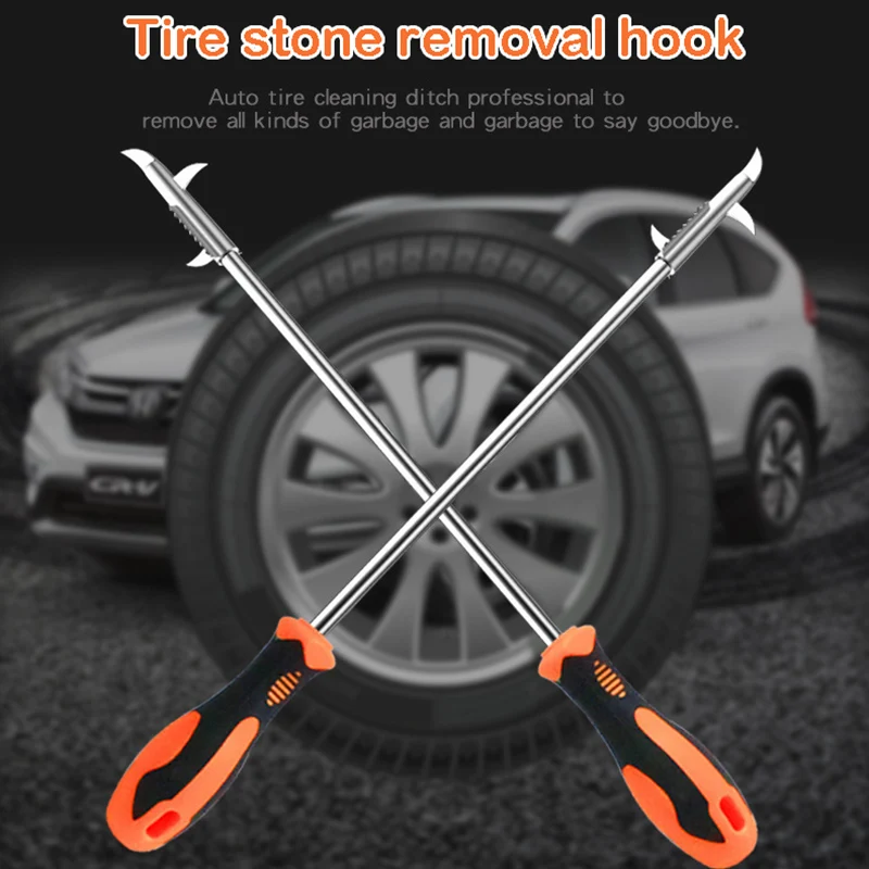 Auto Tire Cleaning Tool Multifunction Stone Cleaning Groove Broken Stone Remover Explosion-proof Stones Cleaner Car Repair Tools
Auto Tire Cleaning Tool Multifunction Stone Cleaning Groove Broken Stone Remover Explosion-proof Stones Cleaner Car Repair Tools