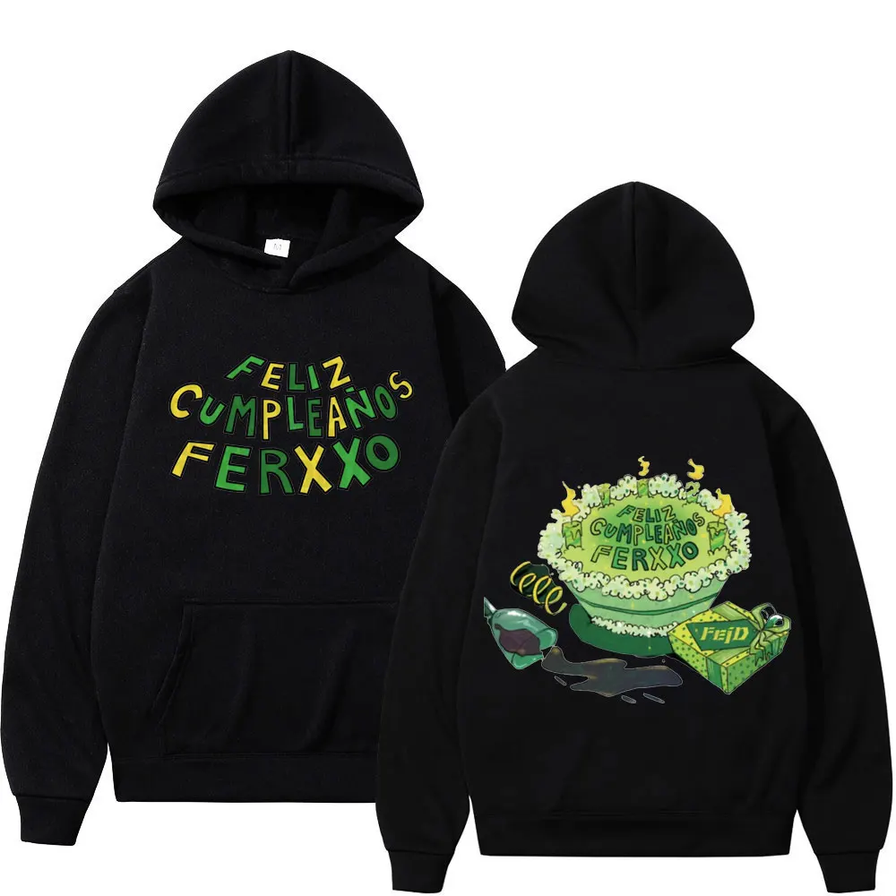 FELIZ CUMPLEANOS Ferxxo 2023 Tour Hoodie Men Women Hip Hop Feid Nitro Jam Tour Hoodies Street Fashion Rap Aesthetics Sweatshirts
FELIZ CUMPLEANOS Ferxxo 2023 Tour Hoodie Men Women Hip Hop Feid Nitro Jam Tour Hoodies Street Fashion Rap Aesthetics Sweatshirts