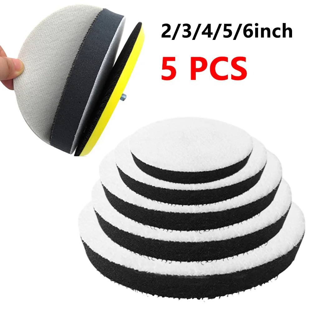 5 Pcs Sander Buffer Backing Pad 2/3/4/5/6inch Sanding Disc Soft Foam Interface Pad Hook And Loop For Polishing Tool Parts
5 Pcs Sander Buffer Backing Pad 2/3/4/5/6inch Sanding Disc Soft Foam Interface Pad Hook And Loop For Polishing Tool Parts
