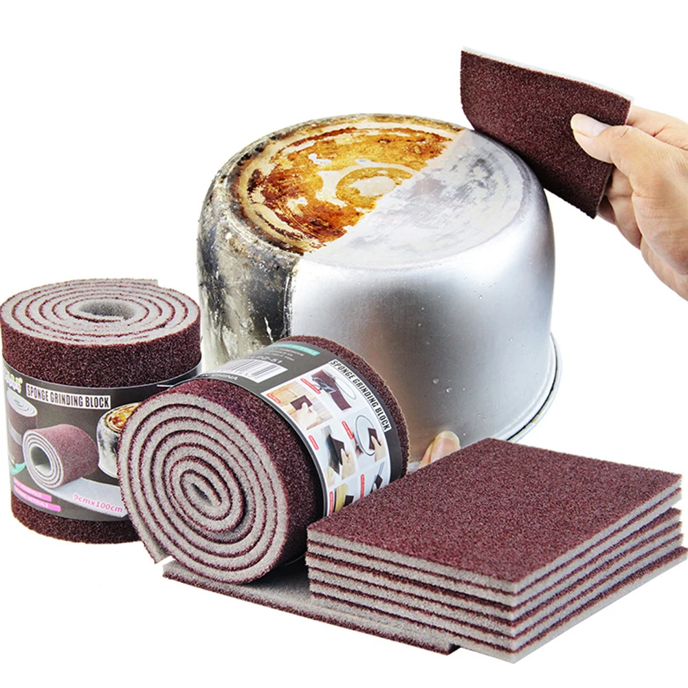 Carborundum Sponge Eraser Rust Remover Cooktop Descaling Clean Rub For Pan Pot Dish Kitchen Utensils Household Cleaning Tools
Carborundum Sponge Eraser Rust Remover Cooktop Descaling Clean Rub For Pan Pot Dish Kitchen Utensils Household Cleaning Tools