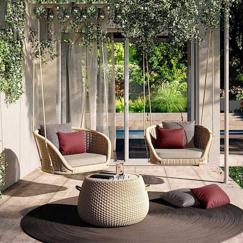 Indoor Balcony Hanging Basket Nordic Floor Swing Villa Courtyard Rocking Chair Internet Celebrity Rattan Bird's Nest Leisure
Indoor Balcony Hanging Basket Nordic Floor Swing Villa Courtyard Rocking Chair Internet Celebrity Rattan Bird's Nest Leisure