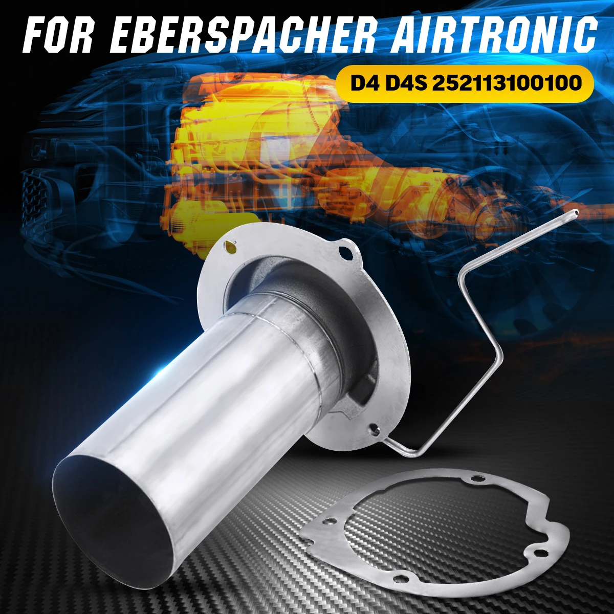 Для зимнего парковочного нагревателя Eberspacher Airtronic D4 D4S, вставные горелки, сгорающая камера, Уплотнители для комаров 252113100100 
Для зимнего парковочного нагревателя Eberspacher Airtronic D4 D4S, вставные горелки, сгорающая камера, Уплотнители для комаров 252113100100