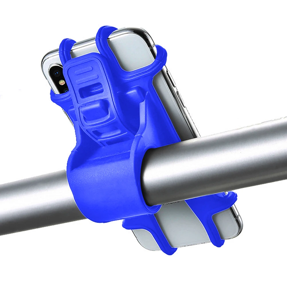 Universal Shockproof Elastic Silicone Mount Phone Holder Stand Riding Cycling Bicycle Motorcycle Phone DVR GPS Support Bracket 
Universal Shockproof Elastic Silicone Mount Phone Holder Stand Riding Cycling Bicycle Motorcycle Phone DVR GPS Support Bracket