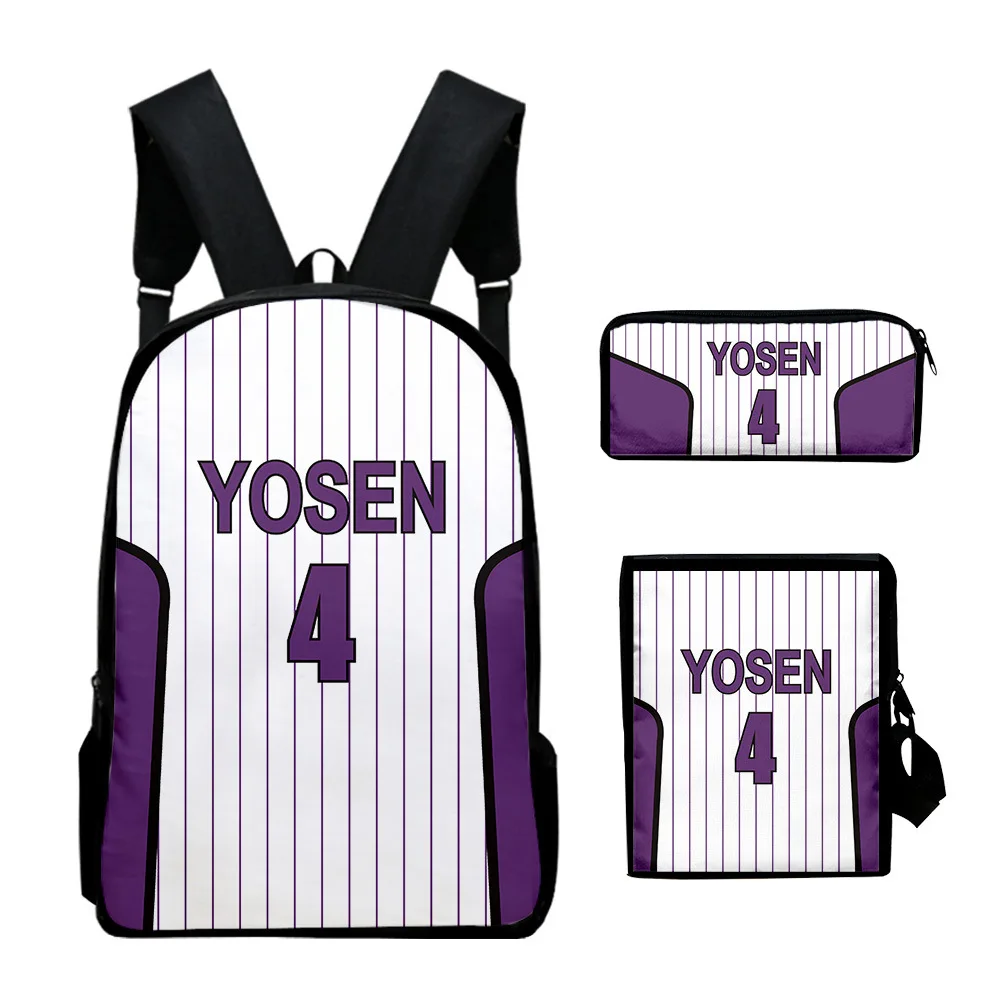 Basketball Kuroko No Basket Basuke Kaijo School Uniform Kise Ryota 3pcs/Set Backpack 3D School Bookbag Shoulder Bag Pencil Case
Basketball Kuroko No Basket Basuke Kaijo School Uniform Kise Ryota 3pcs/Set Backpack 3D School Bookbag Shoulder Bag Pencil Case