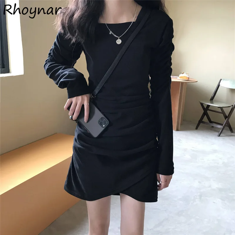 Black Dress Women Chic Square Collar Mini Sweet Holiday Casual Dating Clothes Students Ulzzang Puff Sleeve Daily Femme Spring
Black Dress Women Chic Square Collar Mini Sweet Holiday Casual Dating Clothes Students Ulzzang Puff Sleeve Daily Femme Spring
