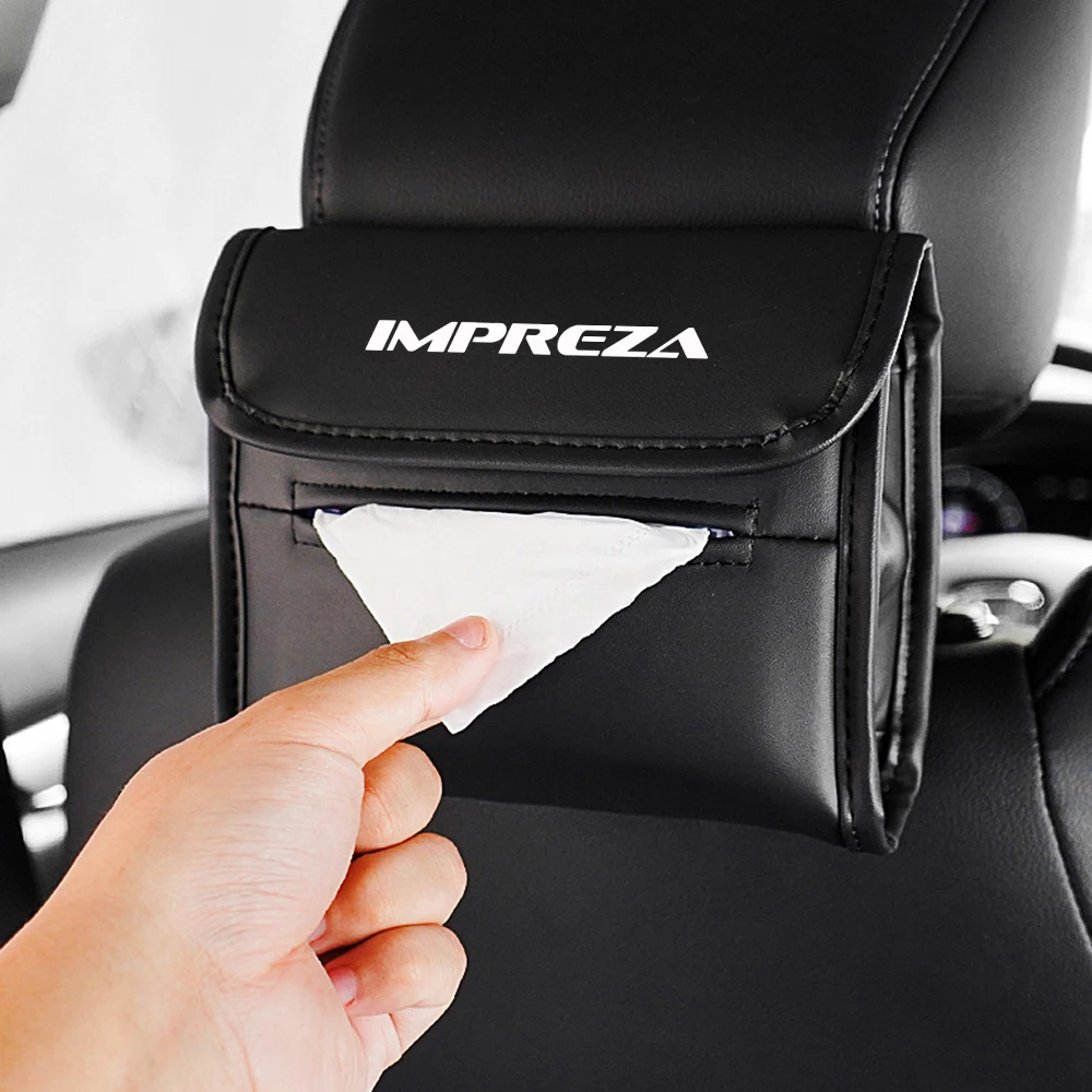Car Tissue Box Holder Leather Car Center Console Armrest Napkin Box Sun Visor Backseat Tissue Case for Subaru Impreza interior
Car Tissue Box Holder Leather Car Center Console Armrest Napkin Box Sun Visor Backseat Tissue Case for Subaru Impreza interior