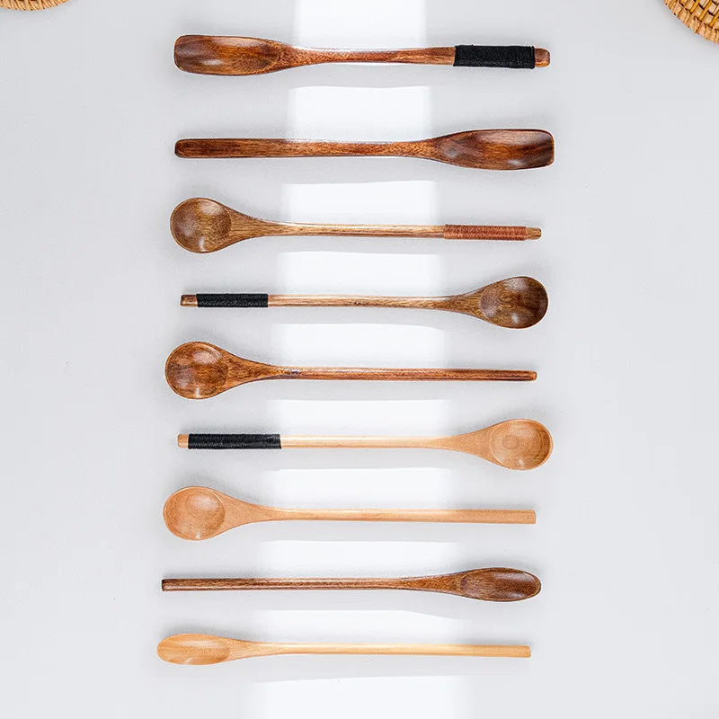 Small Wooden Spoon Honey Teaspoon Seasoning Coffee Tea Sugar Spoons Wood Iced Tea Spoons Small Stirring Spoon for Mixing Coffee 
Small Wooden Spoon Honey Teaspoon Seasoning Coffee Tea Sugar Spoons Wood Iced Tea Spoons Small Stirring Spoon for Mixing Coffee