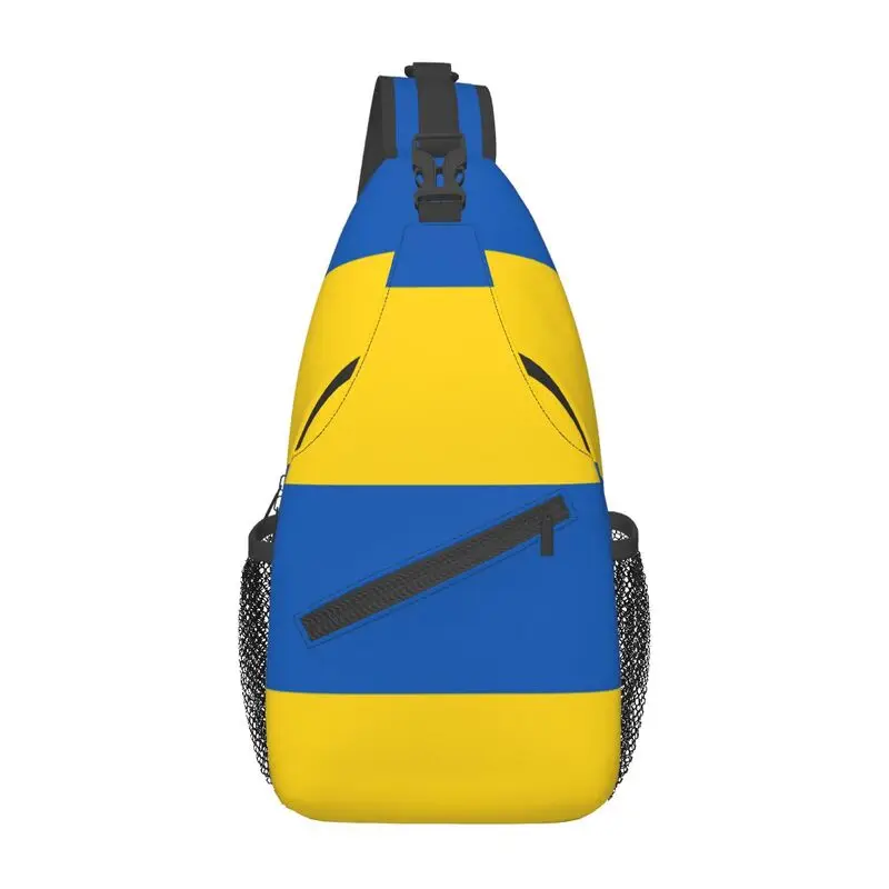 Flag Of Ukraine Sling Crossbody Backpack Men Custom Shoulder Chest Bag for Travel Hiking Daypack
Flag Of Ukraine Sling Crossbody Backpack Men Custom Shoulder Chest Bag for Travel Hiking Daypack