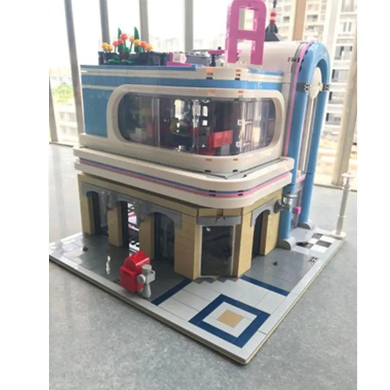 Creative City Street View Series Downtown Building Dinner Blocks California Bricks 2078pcs Education Toys MOC-32566
Creative City Street View Series Downtown Building Dinner Blocks California Bricks 2078pcs Education Toys MOC-32566